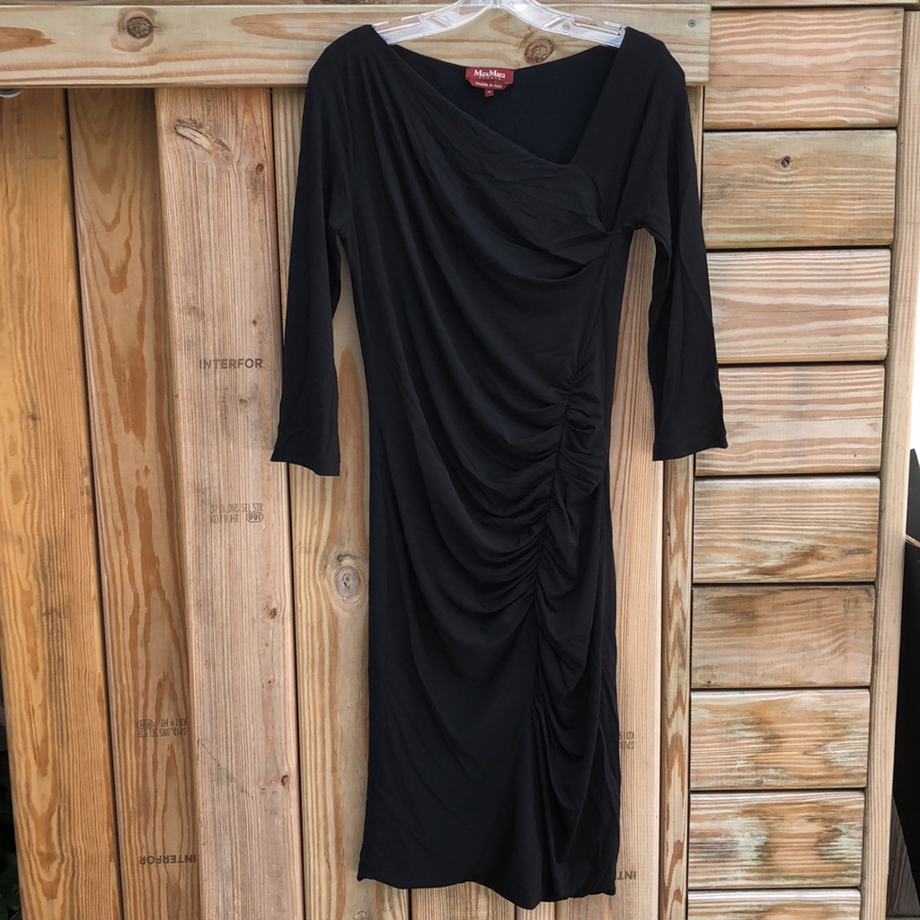 Like New! - Max Mara Studio Side Cinch Dress - Made In Italy